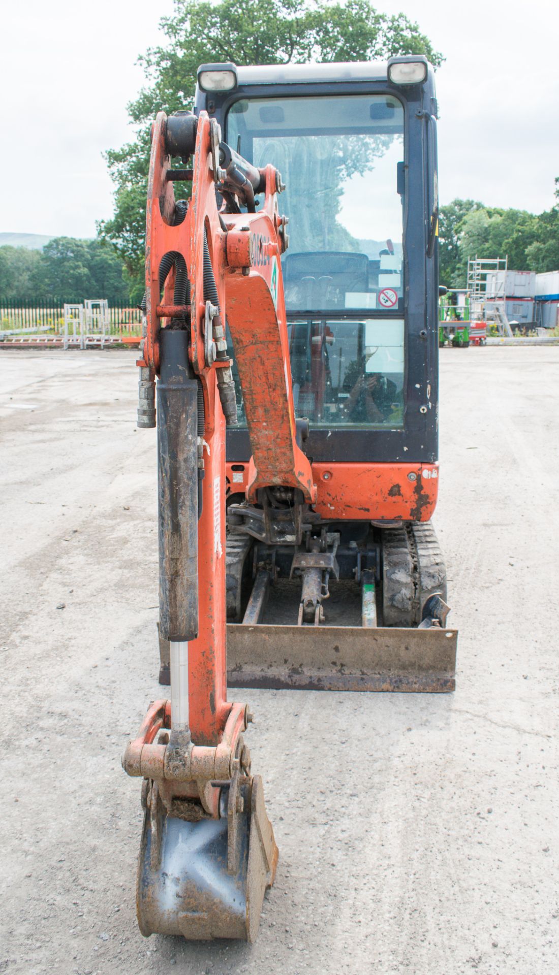 Kubota KX016-4 1.5 tonne rubber tracked mini excavator Year: S/N: 56667 Recorded Hours: 1544 - Image 5 of 13