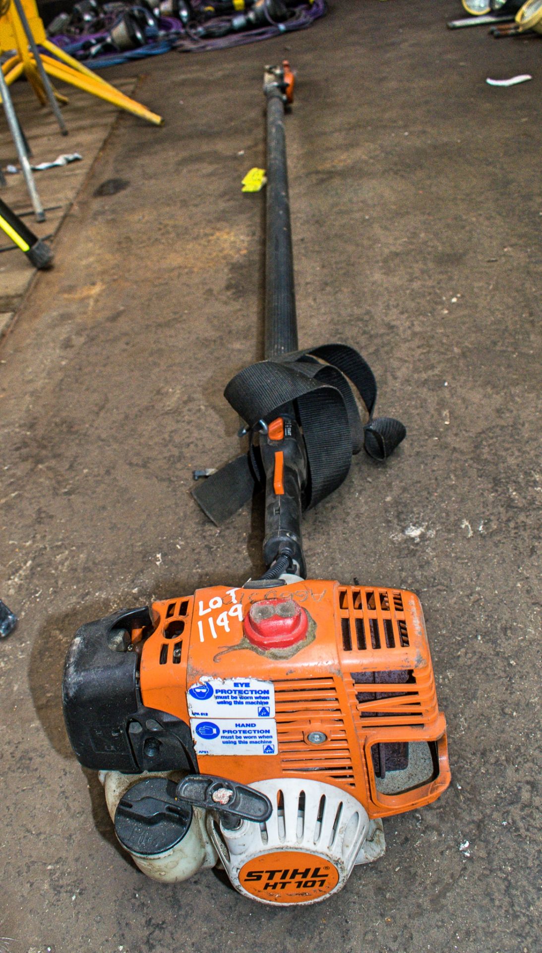 Stihl HT101 petrol driven long reach chainsaw A665310