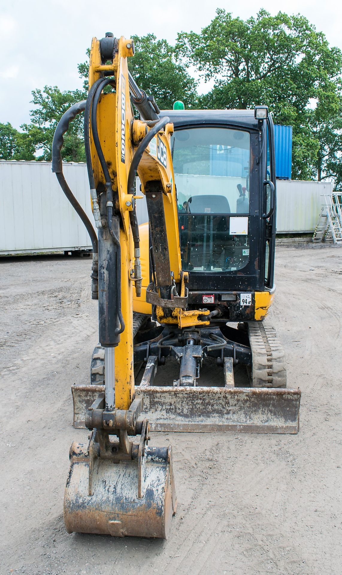 JCB 8026 2.6 tonne rubber tracked mini excavator  Year: 2013 S/N: 1779683 Recorded Hours: 1356 - Image 5 of 12