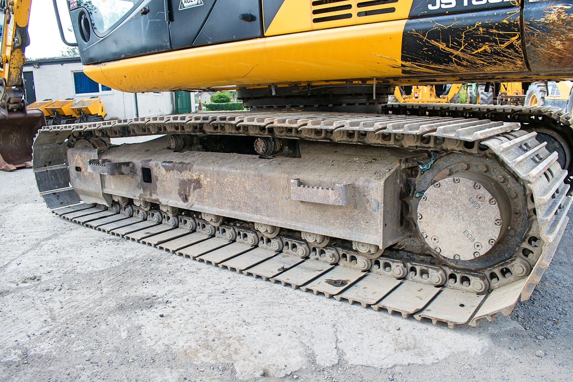 JCB JS 130 LC 13 tonne steel tracked excavator Year: 2013 S/N: 1786698 Recorded hours: 4,428 Bucket, - Image 7 of 13