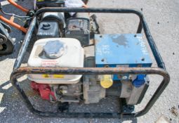 Petrol driven generator c/o