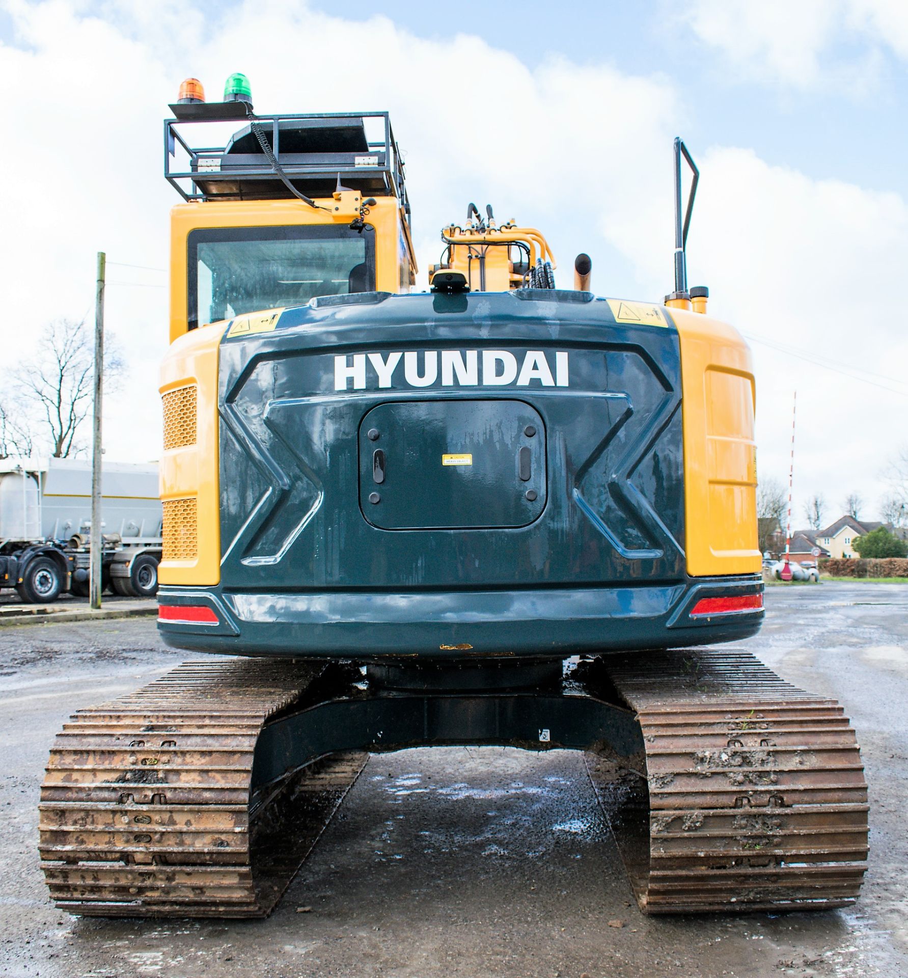 Hyundai HX130 LCR 13 tonne steel tracked excavator Year: 2018 S/N: J0000009 Recorded Hours: 674 - Image 6 of 13