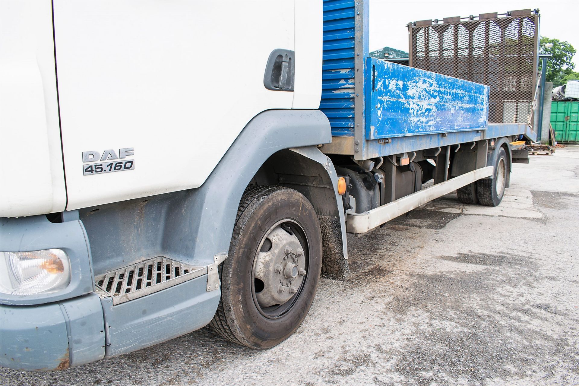 DAF LF 45.160 7.5 tonne beaver tail plant lorry Registration Number: PN57 FUY Date of - Image 8 of 15