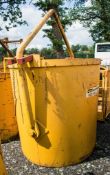 2000 litre crane tipping bucket