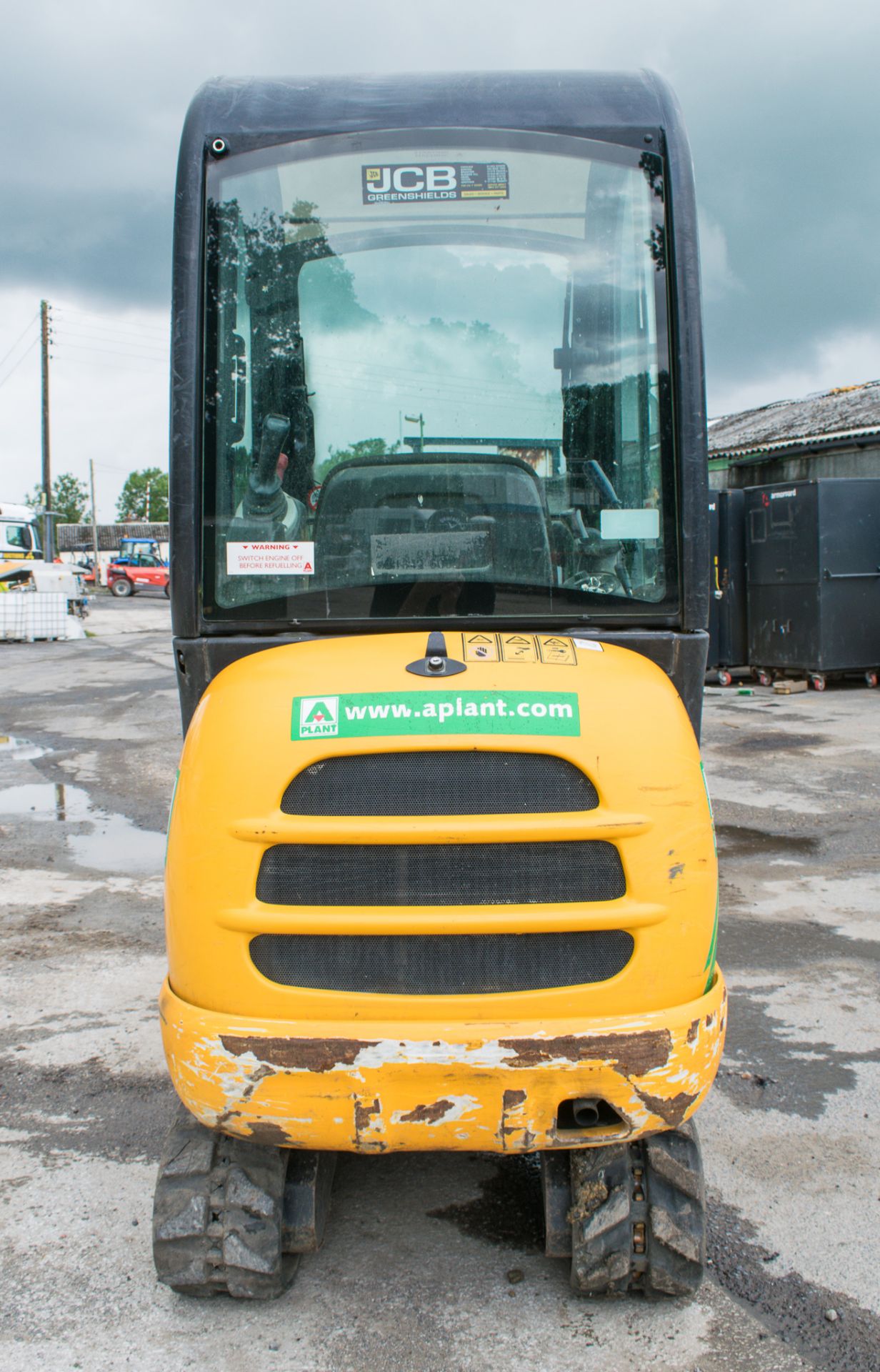 JCB 8016 CTS 1.5 tonne rubber tracked mini excavator Year: 2013 S/N: 2071490 Recorded Hours: Not - Image 6 of 12