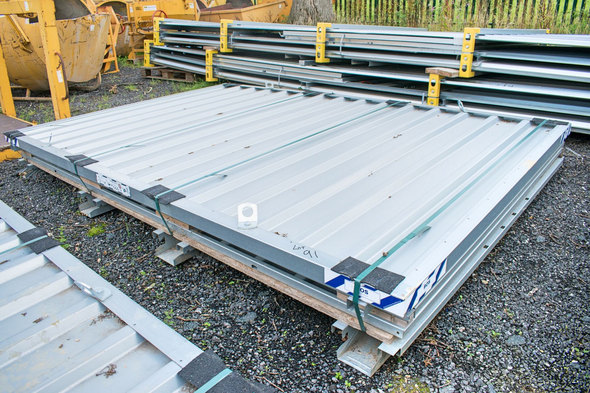 Best of Steel 3.1 metre long x 2.1 metre wide quick build storage container ** Unused **