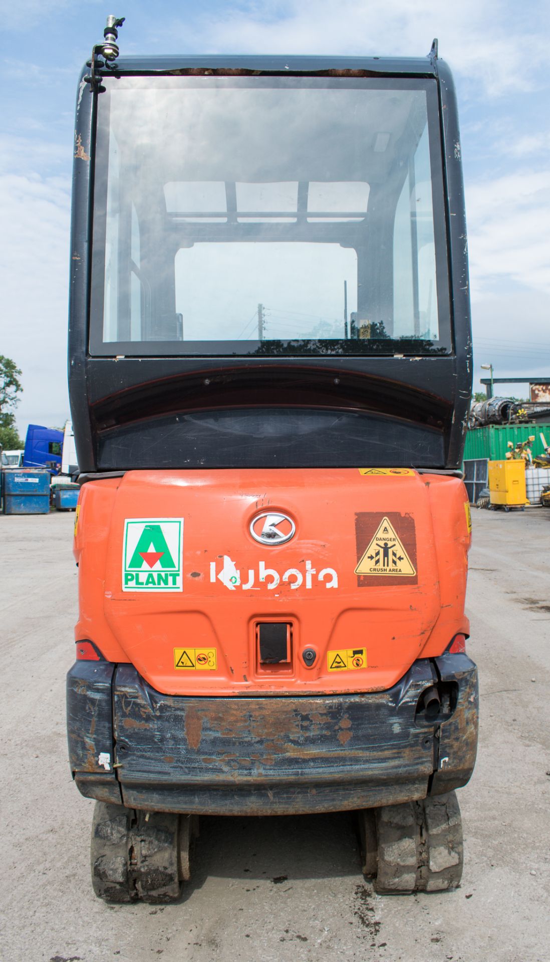 Kubota KX016-4 1.5 tonne rubber tracked mini excavator Year: S/N: 56667 Recorded Hours: 1544 - Image 6 of 13