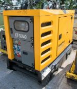 SDMO R33C3 30 kva diesel driven generator Year: 2016 S/N: 6004219 Recorded Hours: 3840 5110