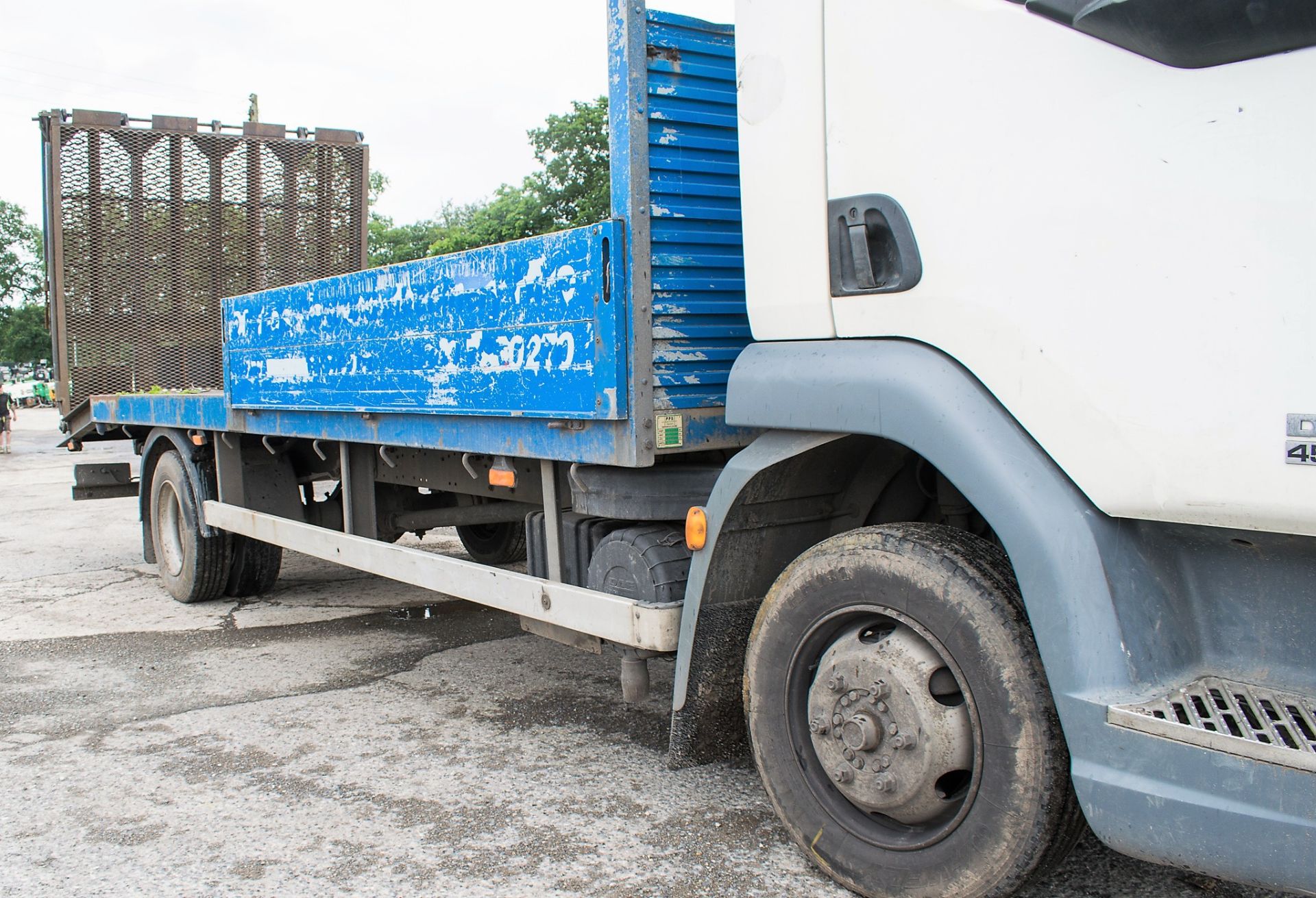 DAF LF 45.160 7.5 tonne beaver tail plant lorry Registration Number: PN57 FUY Date of - Image 7 of 15