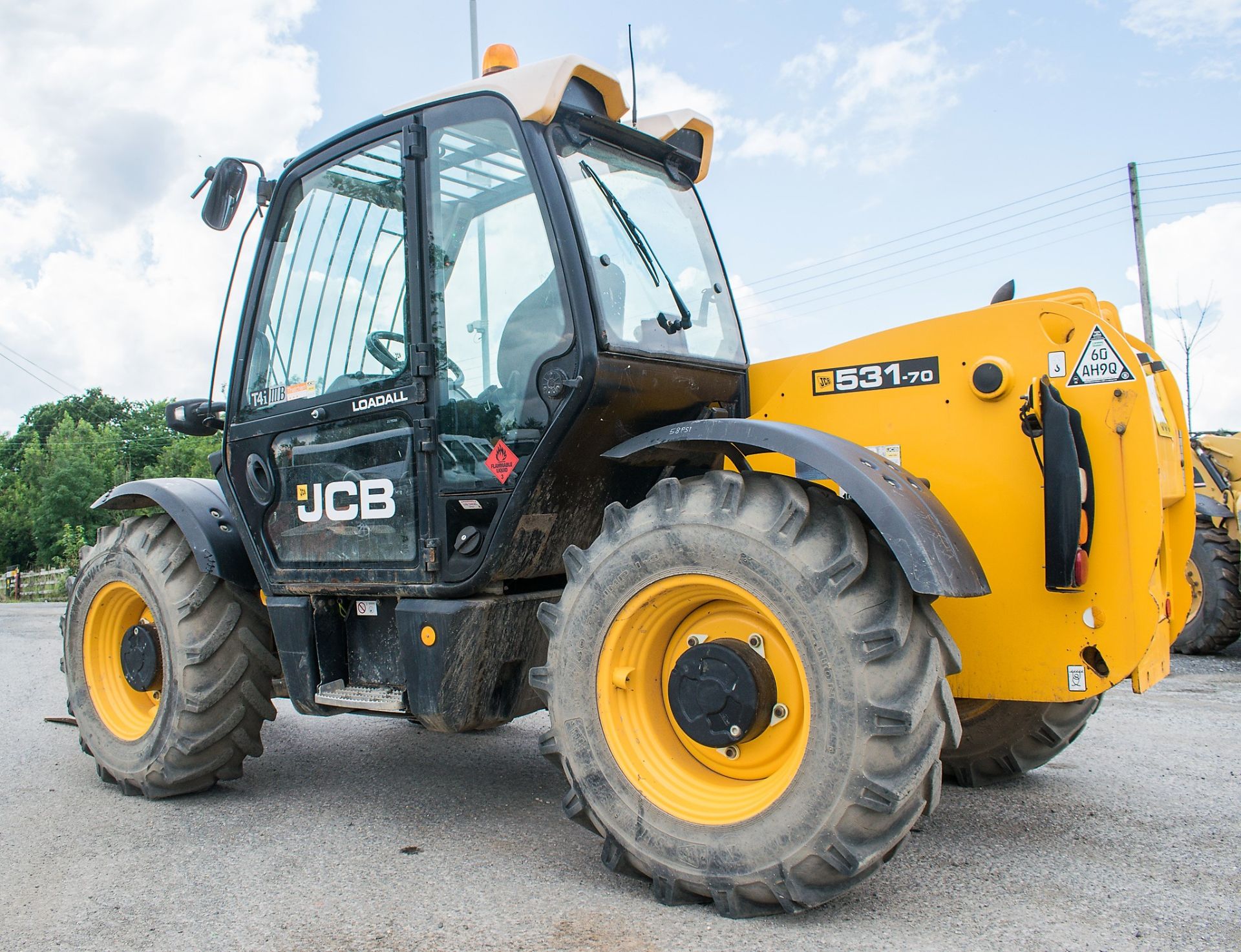 JCB 531-70 7 metre telescopic handler Year: 2013 S/N: 2178066 Recorded Hours: 2151 - Image 3 of 13