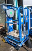 Power Tower Peco Lift manual push around access platform