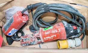 Hilti DCG-125S 110v angle grinder for spares A775120