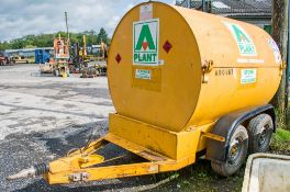 Trailer Engineering 500 gallon tandem axle fast tow bunded fuel bowser A601672 ** Damaged axle &