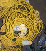 5 110 volt extension leads