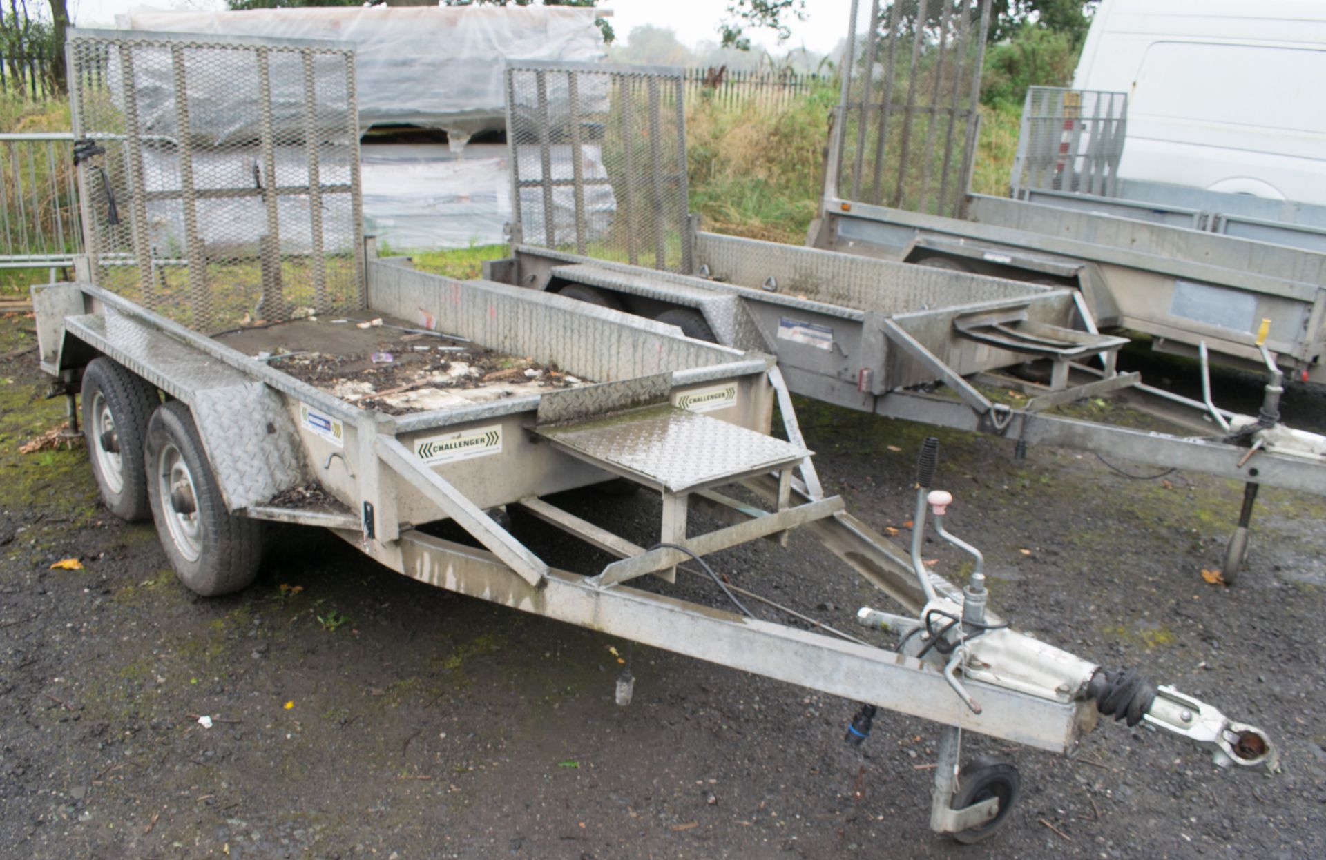 INDESPENSION 8' x 4' tandem axle plant trailer 22130109