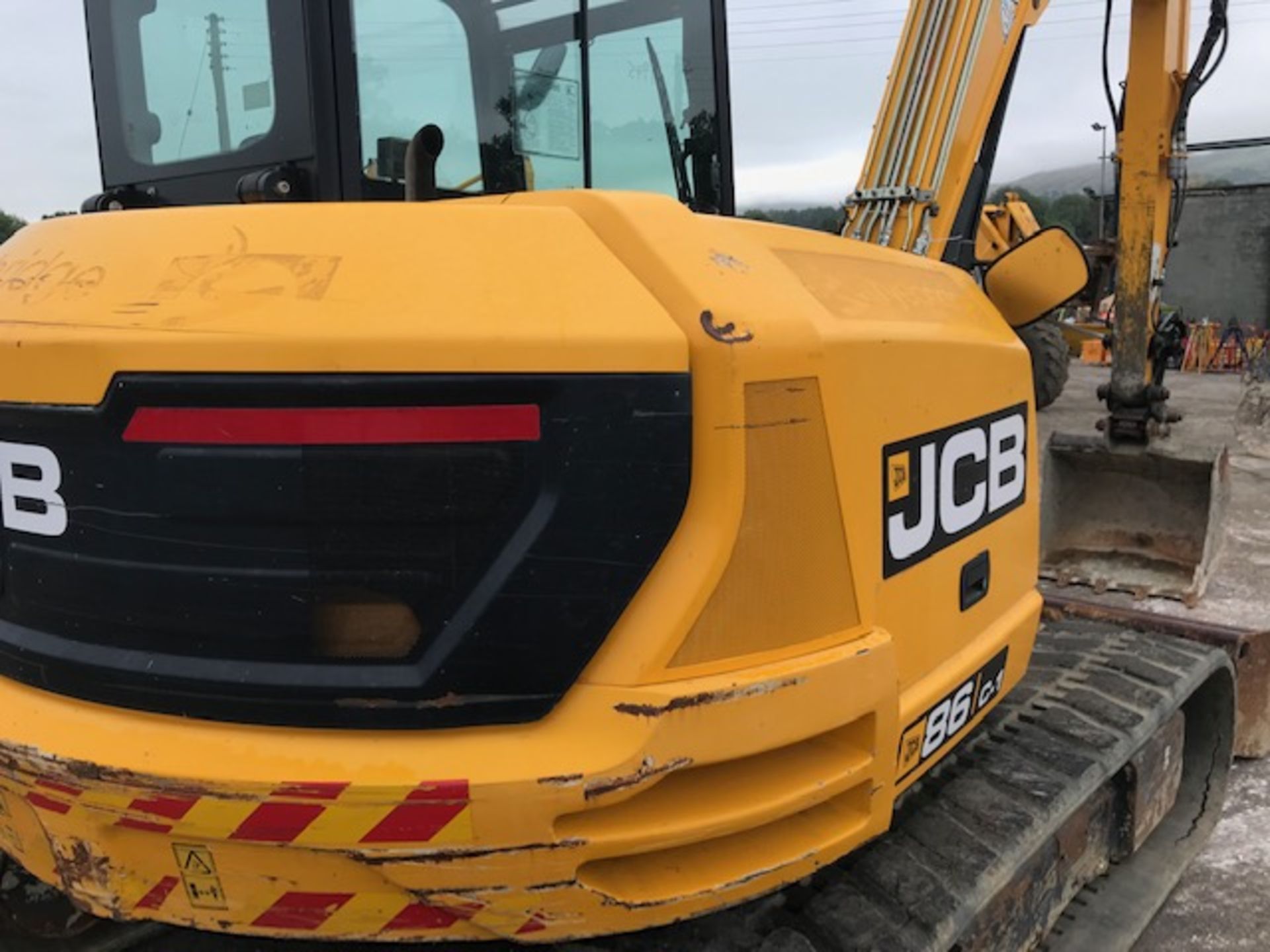 JCB 86C-1 9 tonne rubber tracked midi excavator  Year: 2014 S/N: 02249525 Recorded Hours: 5343 - Image 12 of 22