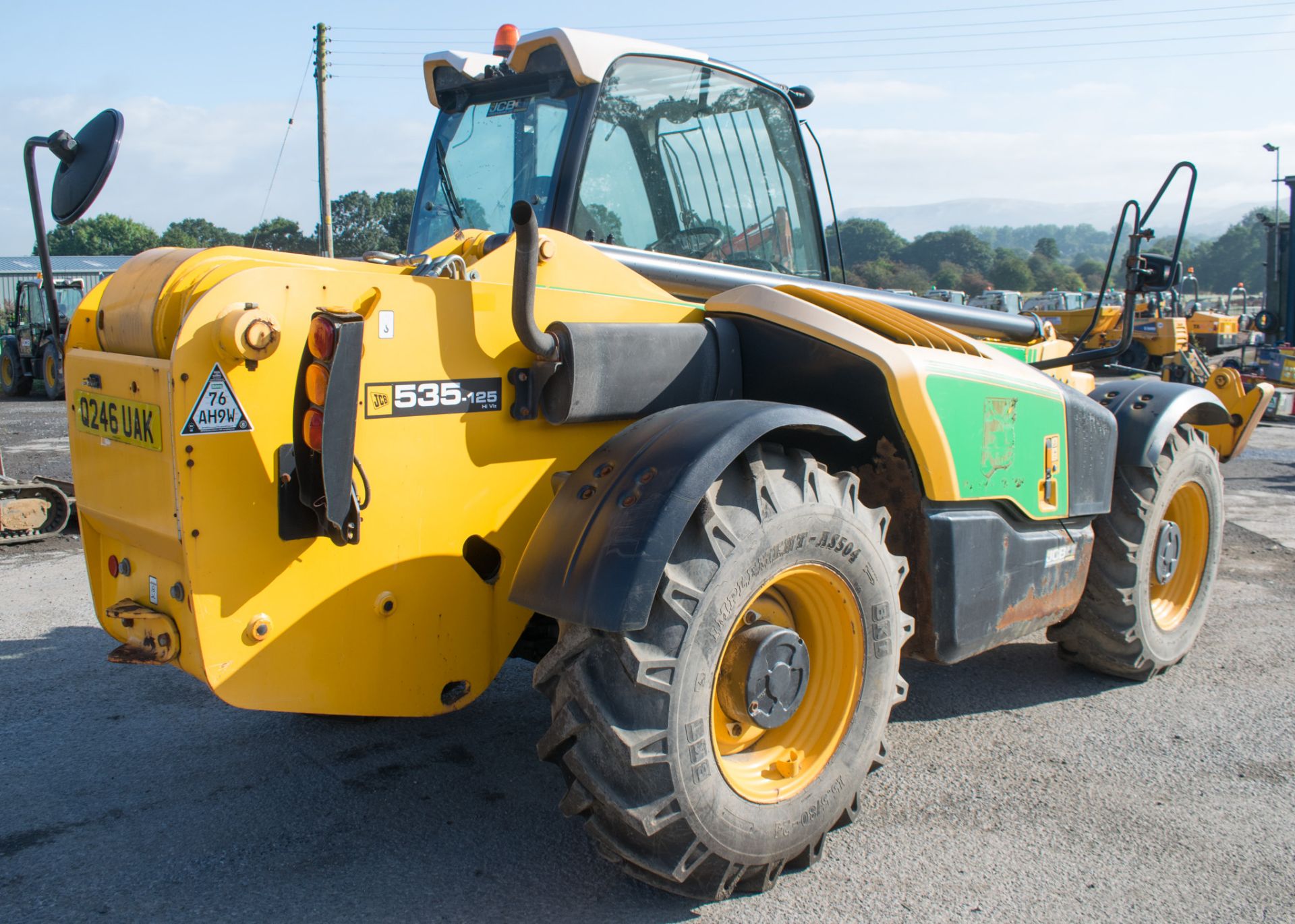 JCB 535-125 12.5 metre telescopic handler Year: 2013 S/N: 2178491 Recorded hours: 1846 A603420 ** - Image 4 of 13