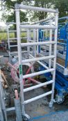 Aluminium scaffold frame