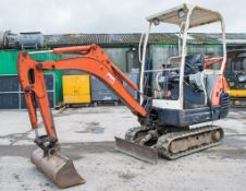 Kubota KX36-3 1.5 tonne rubber tracked mini excavator Year: 2005 S/N: 37056102 Recorded Hours: