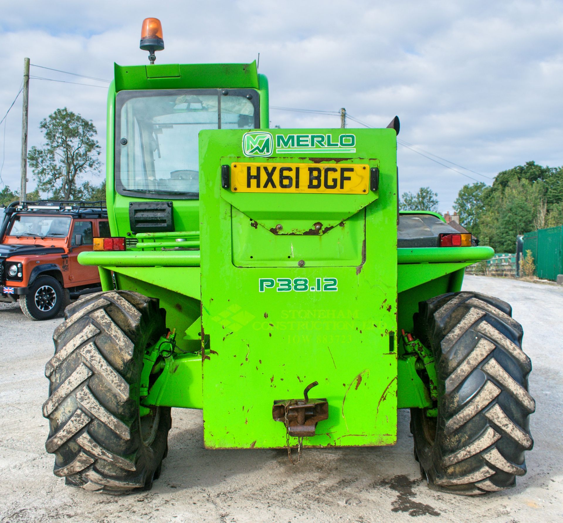 Merlo P38.12 12 metre telescopic handler  Year: 2011 S/N: 1343786 Recorded Hours: 7973 - Image 6 of 13