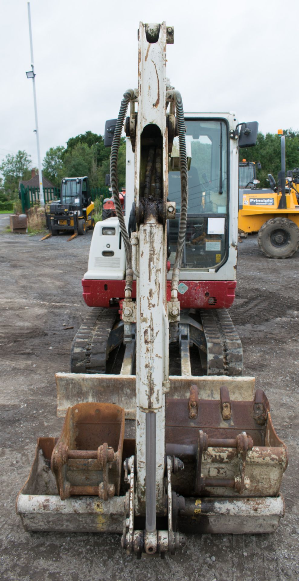 Takeuchi TB 228 2.8 tonne rubber tracked mini excavator  Year: 2014 S/N: 122803281 Recorded Hours: - Image 6 of 14