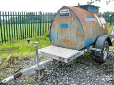 WESTERN 2000 litre fast tow bunded fuel bowser Complete with hand pump and delivery nozzle