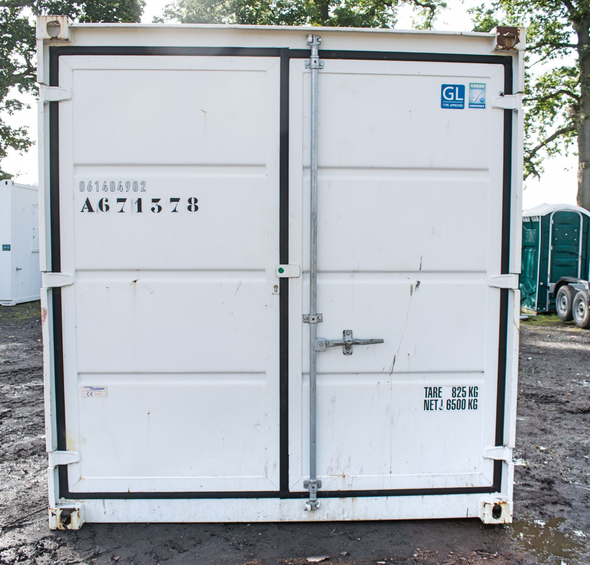 10' by 8' steel storage container A671378 - Image 5 of 7