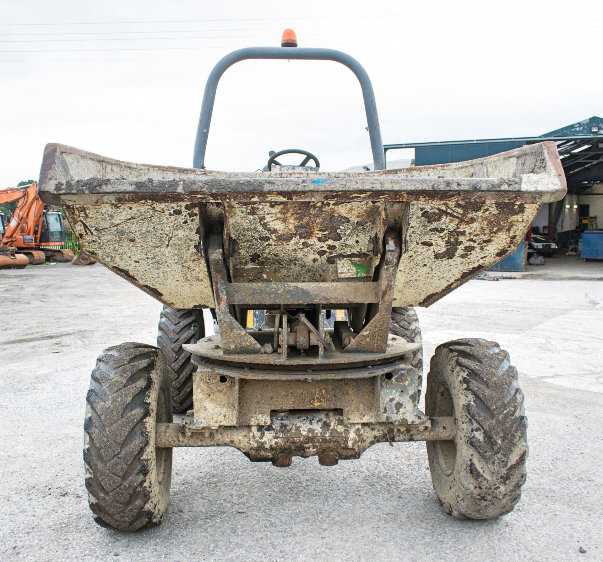 Benford Terex 3 tonne swivel skip dumper Year: 2006 S/N: E604FS116 Recorded Hours: 2146 D1243 - Image 5 of 15