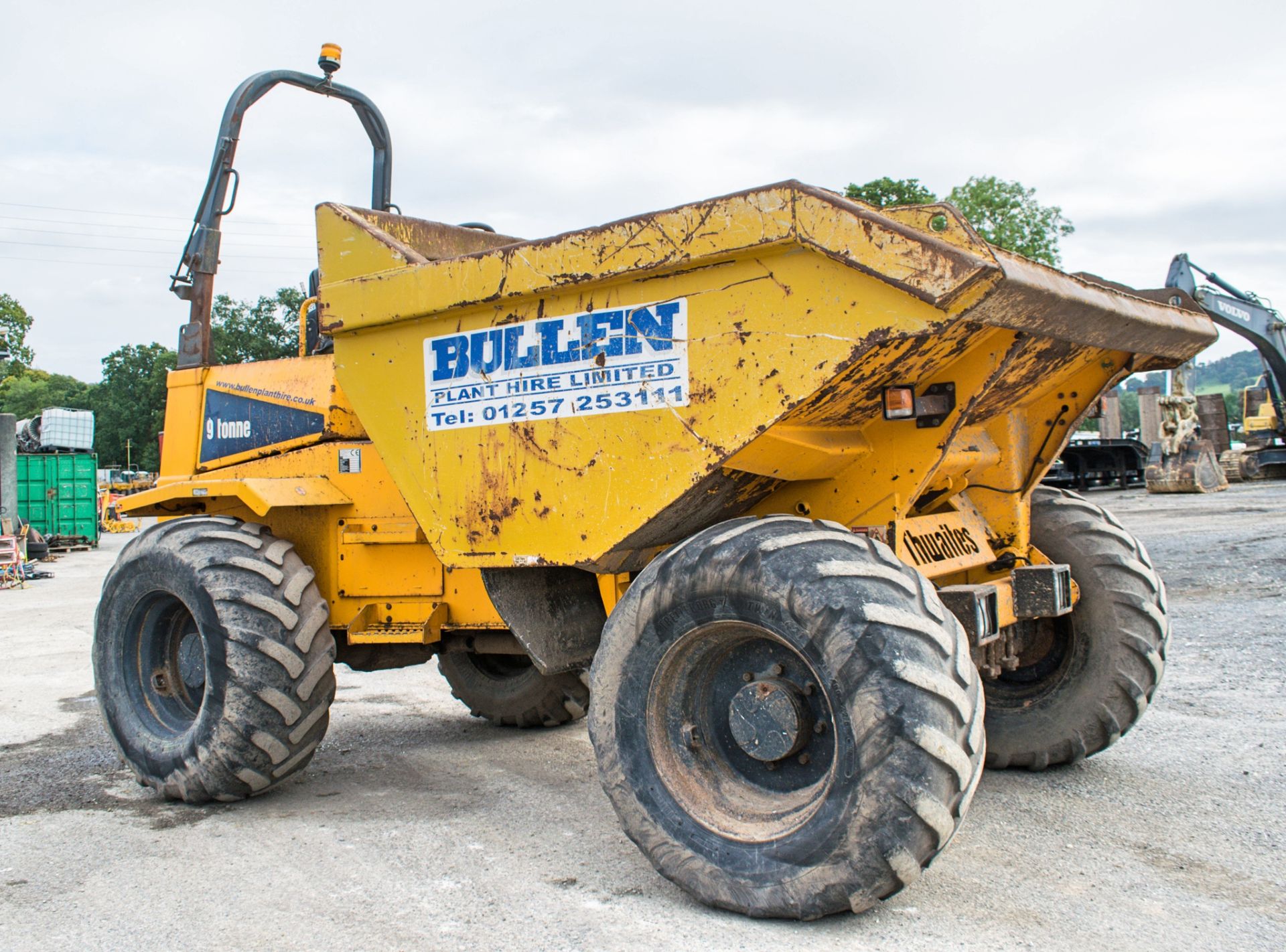 Thwaites 9 tonne straight skip dumper Year: 2008 S/N: 6B6207 Recorded hours: 2470 - Image 2 of 15