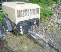 DOOSAN 731 E diesel driven mobile air compressor/generator Year: 2011 S/N: 321110 Recorded hours: