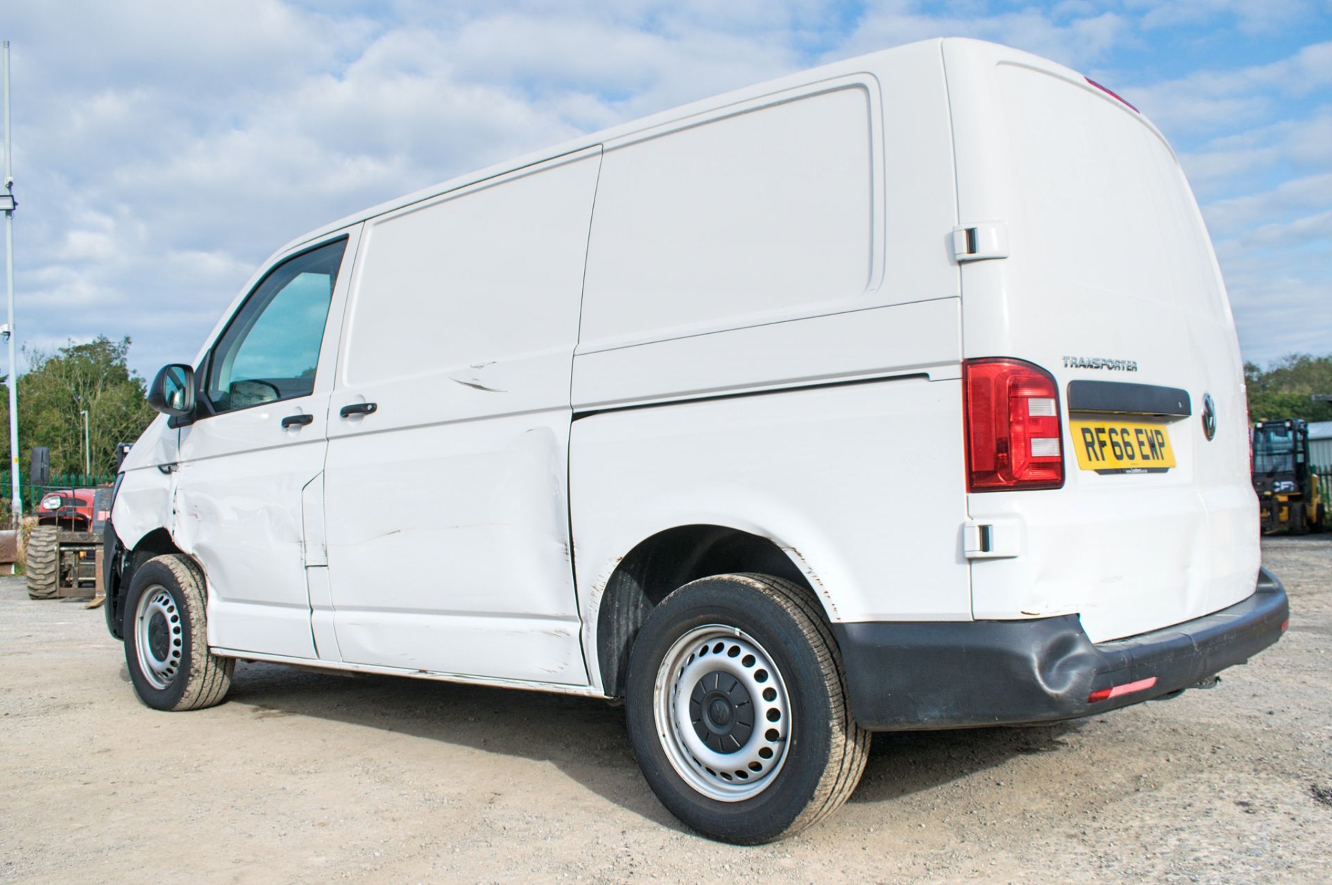 Volkswagen Transporter T28 S-Line TDI BMT diesel panel van Registration number: RF66 EWP Date of - Image 3 of 17