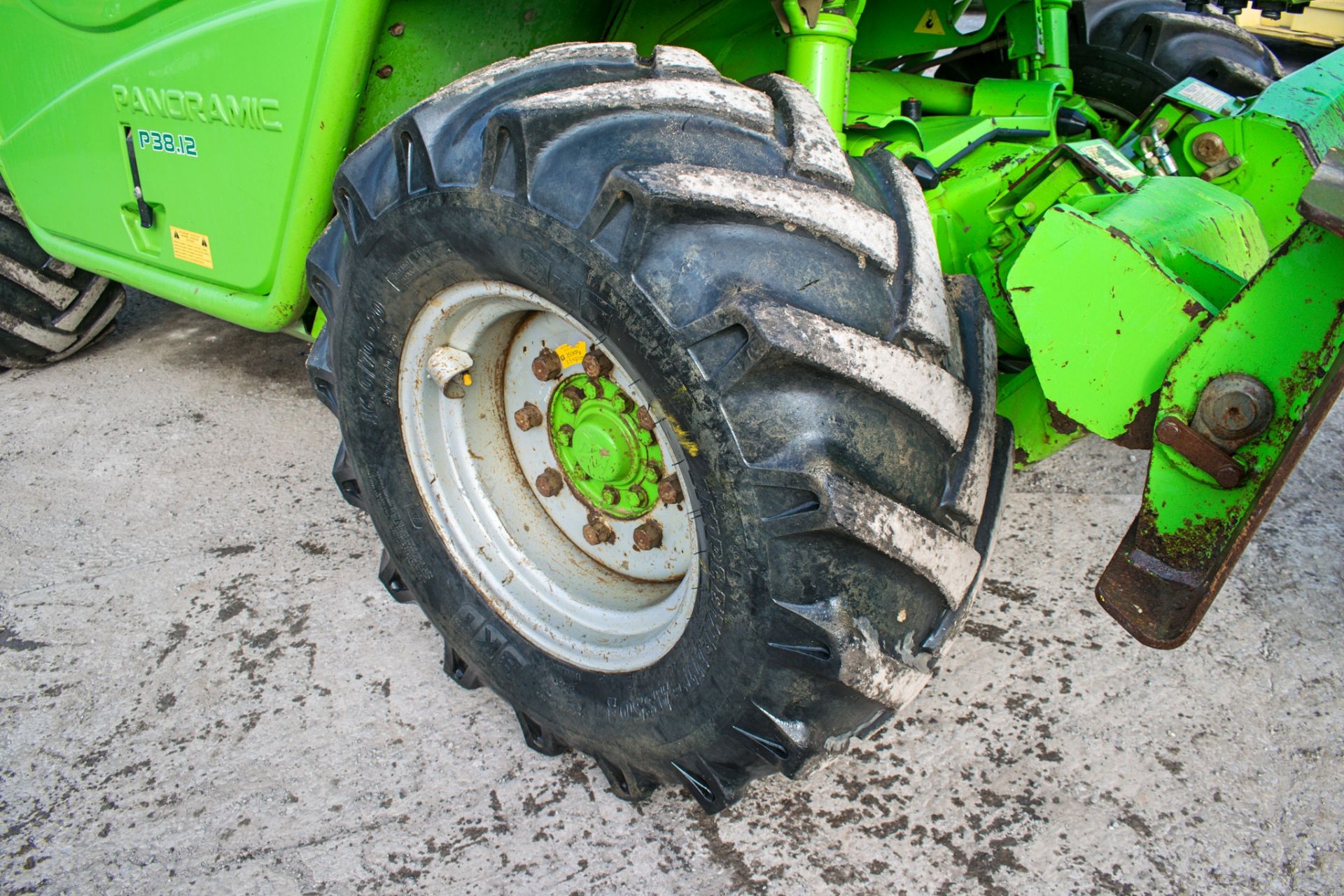 Merlo P38.12 12 metre telescopic handler  Year: 2011 S/N: 1343786 Recorded Hours: 7973 - Image 9 of 13