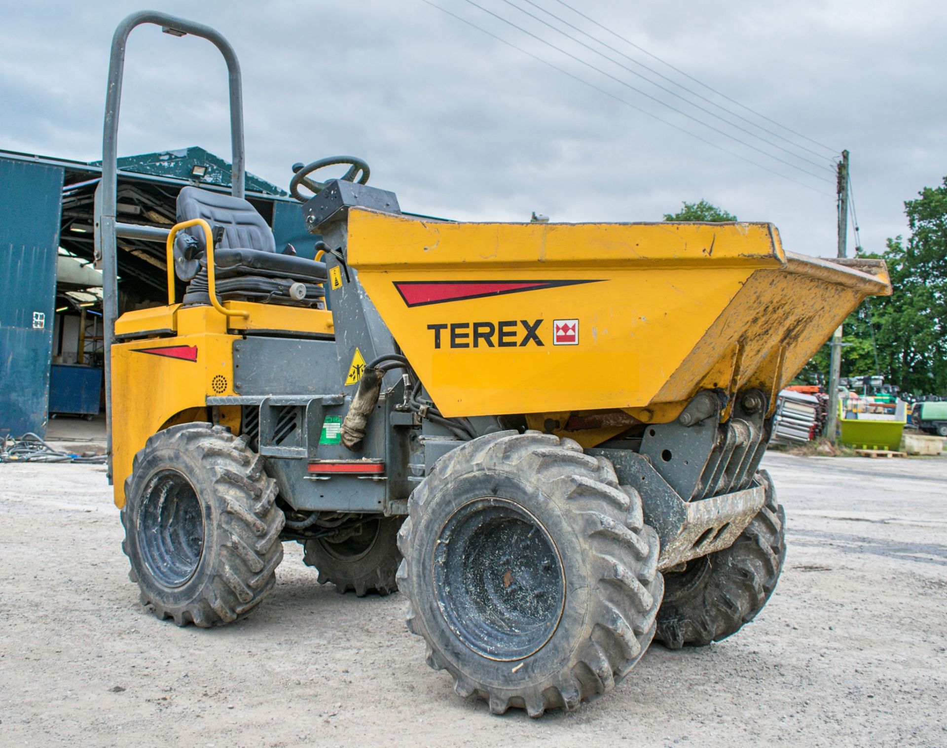 Benford Terex HD1000 1 tonne hi-tip dumper Year: 2003 S/N: E309HM372 Recorded Hours: 2513 W00DMG91 - Image 2 of 14