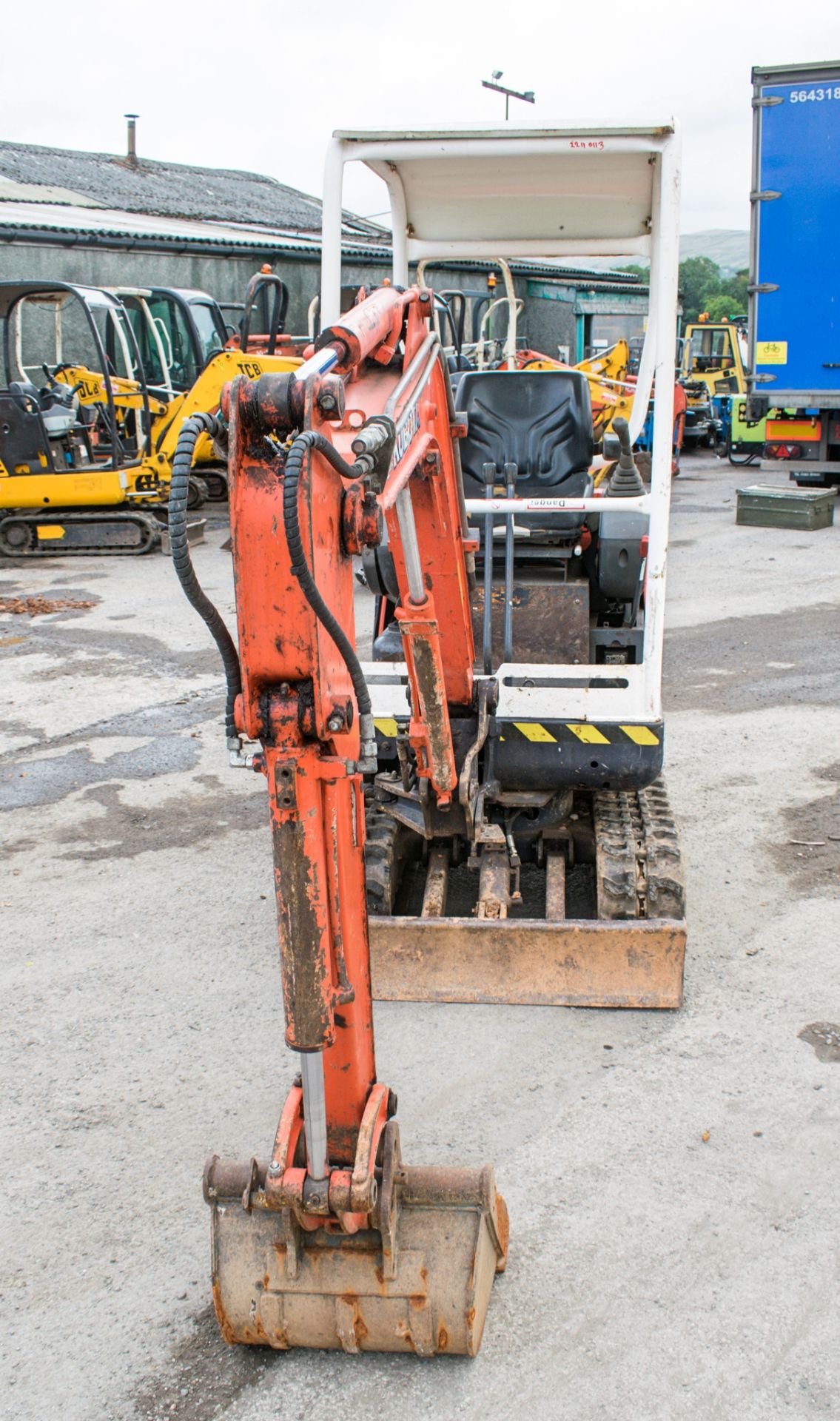 Kubota KX36-2 1.5 tonne rubber tracked excavator Year: 2003 S/N: 7058558 Recorded Hours: 3929 - Bild 5 aus 12