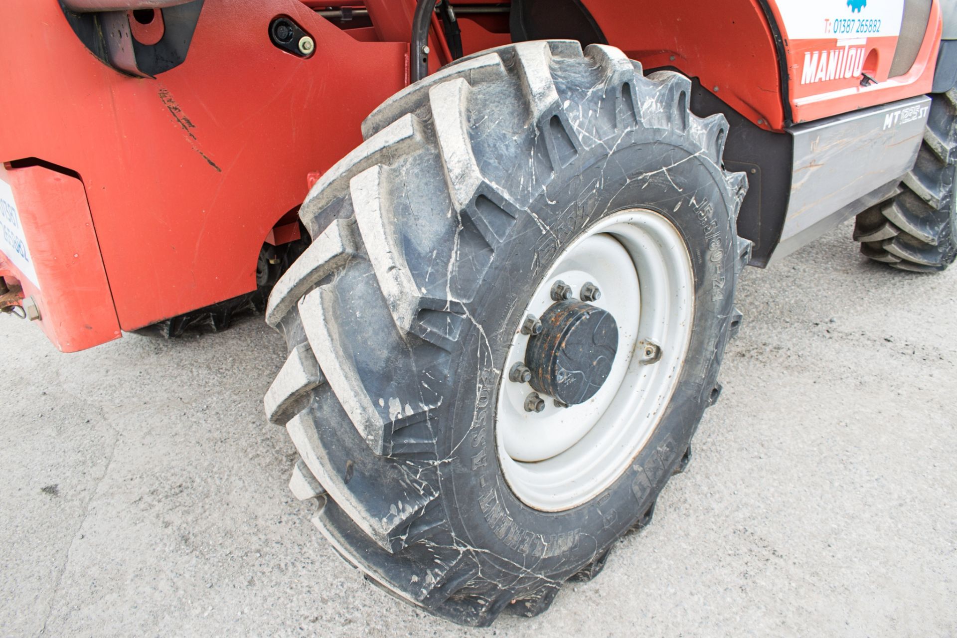 Manitou MT1235 ST 12 metre telescopic handler Year: 2011 S/N: 593550 Recorded Hours: 2568 18422 - Image 10 of 13