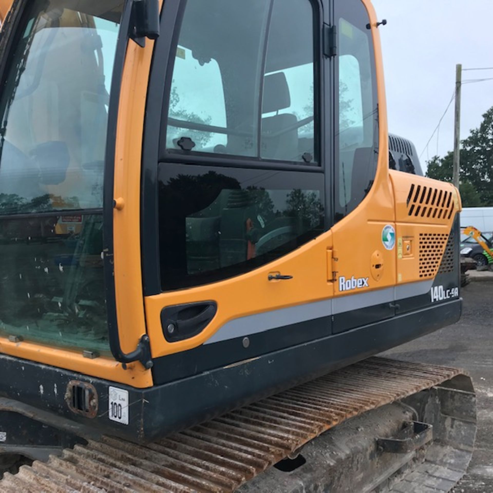 2016 Hyundai R140 LC -9A 14 tonne steel tracked excavator - Image 10 of 27