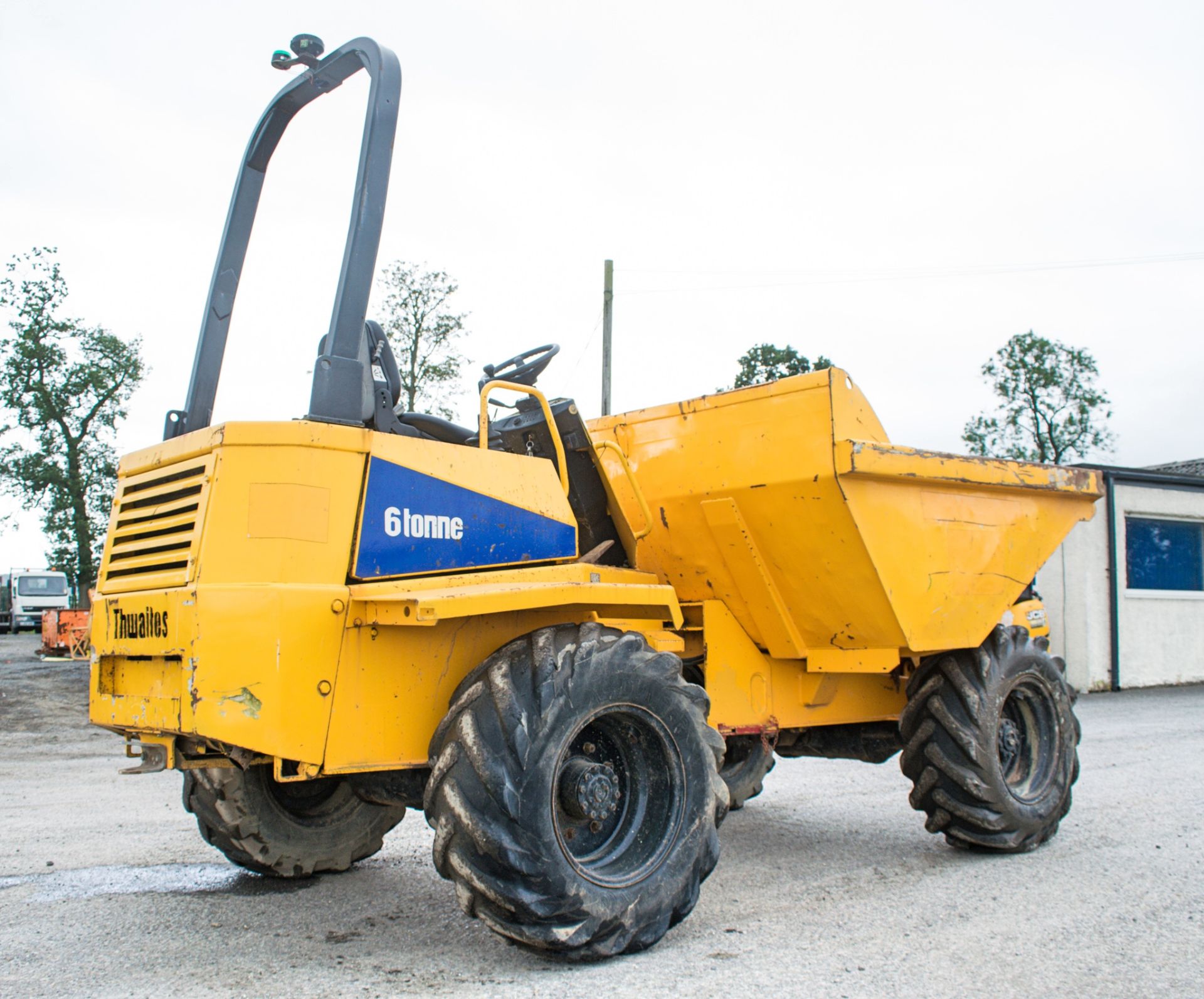 Thwaites 6 tonne straight skip dumper Year: 2005 S/N: 7A7275 Recorded Hours: 3971 1905 - Image 4 of 14