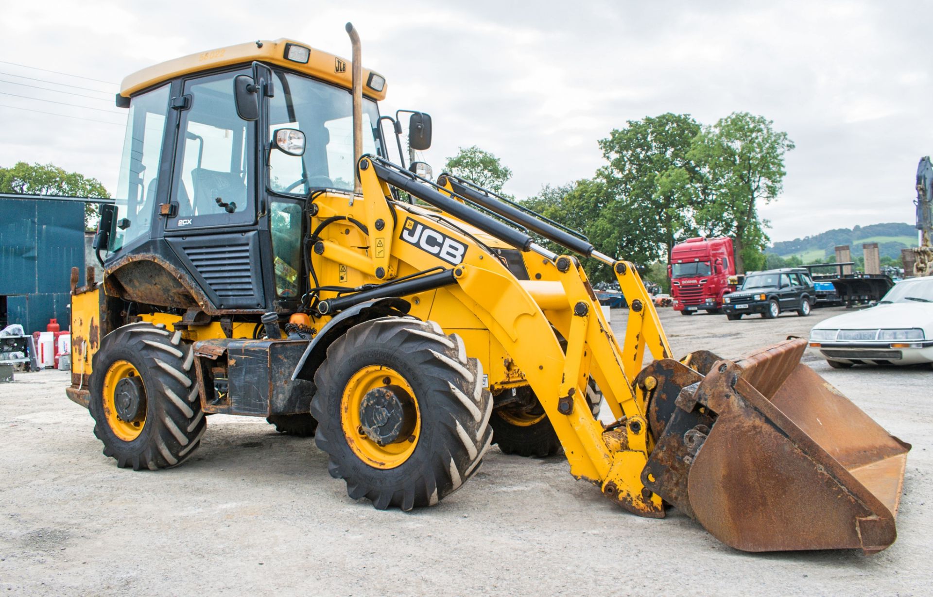 JCB 2CX Airmaster loading shovel Year: 2013 S/N: 1709275 Recorded Hours: 2907 - Image 2 of 17
