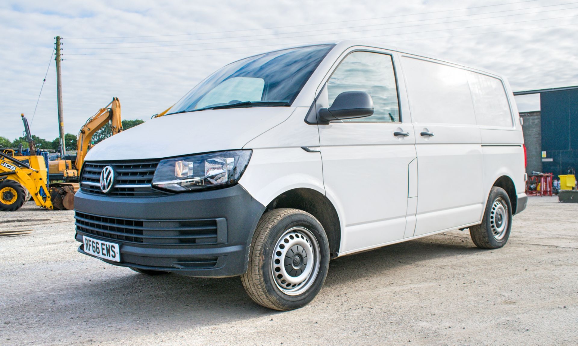 Volkswagen Transporter T28 S-Line TDI BMT diesel panel van Registration Number: RF66 EWS Date of