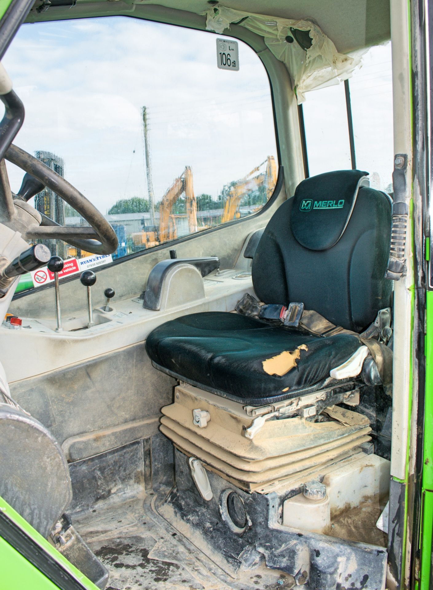 Merlo P38.12 12 metre telescopic handler  Year: 2011 S/N: 1343786 Recorded Hours: 7973 - Image 11 of 13