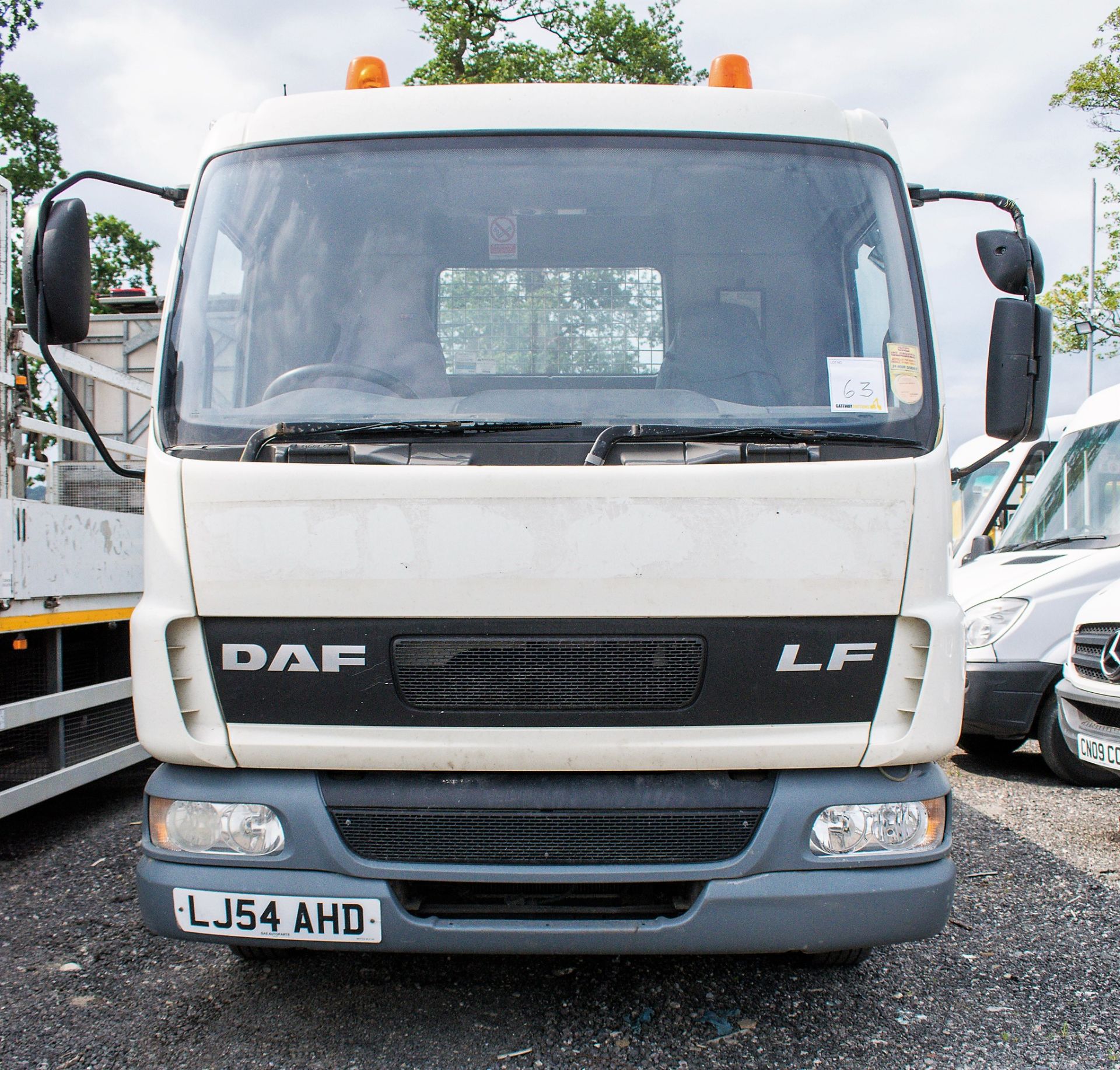 DAF LF45.180 4 x 2 7.5 tonne beaver tail plant lorry Registration Number: LJ54 AHD Date of - Image 5 of 12