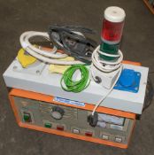 CLARE B255 portable appliance tester Complete with socket box, beacon and H.T. probe