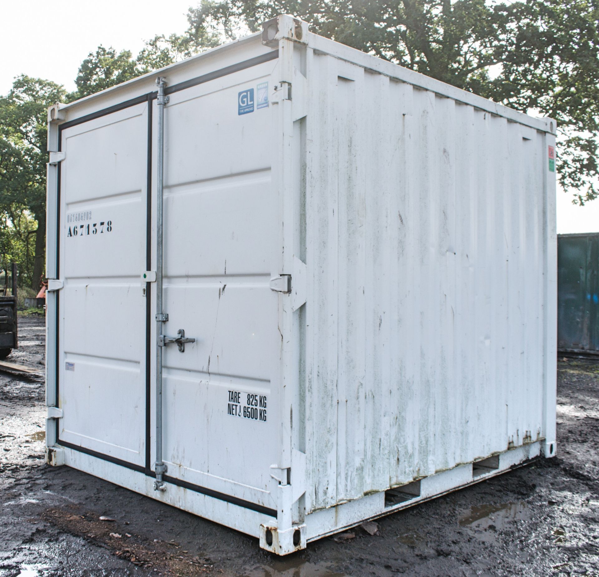 10' by 8' steel storage container A671378 - Image 2 of 7