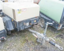 INGERSOLL RAND 7/41 diesel driven mobile air compressor  Year: 2007 S/N: 424342 Recorded hours: