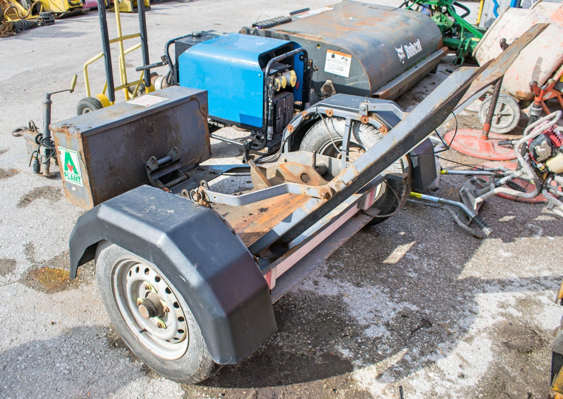 Pedestrian roller trailer A371685 - Image 2 of 2