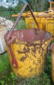 1000 litre steel tipping bin