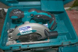 MAKITA cordless circular saw Complete with carry case (no charger or battery)