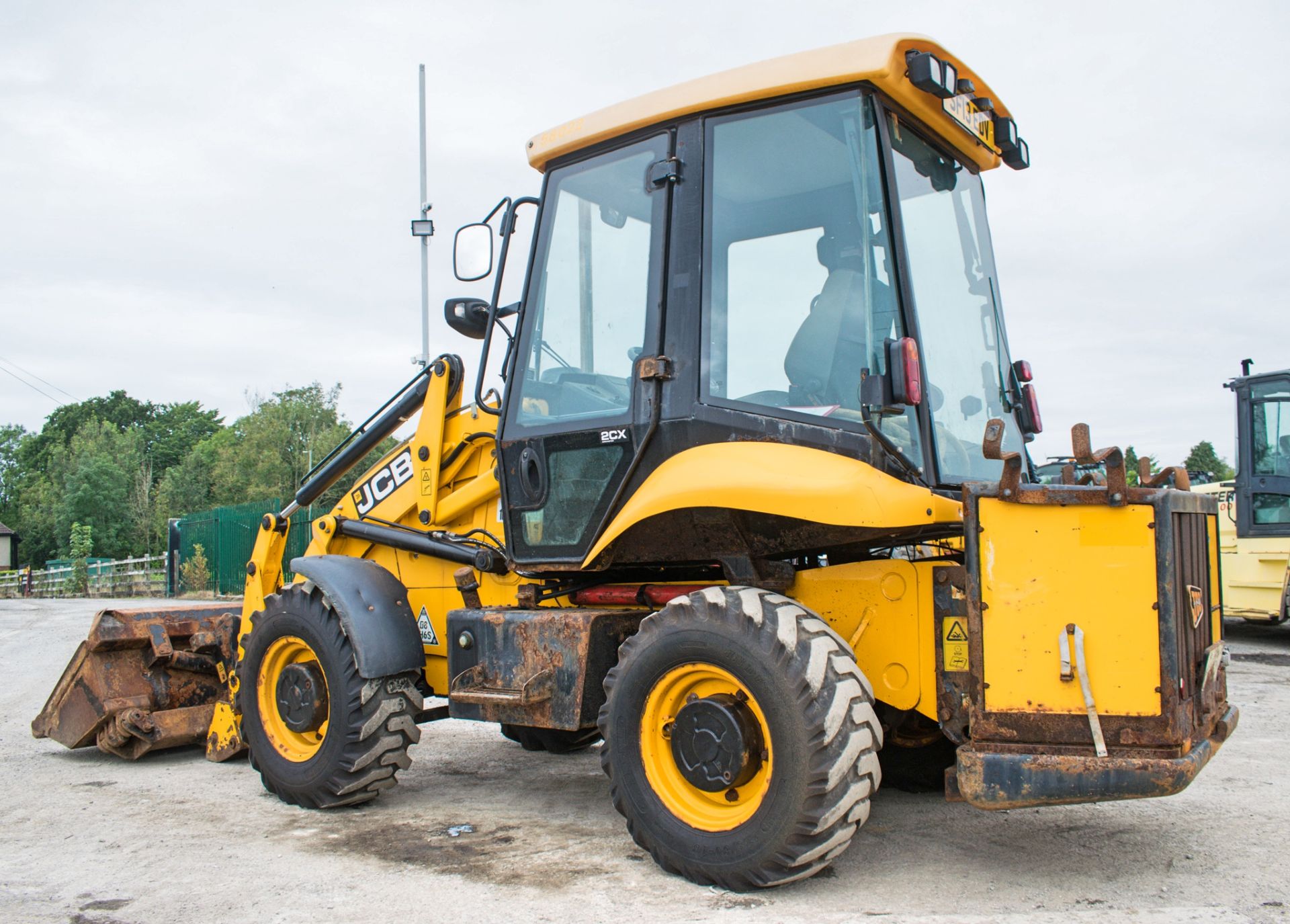 JCB 2CX Airmaster loading shovel Year: 2013 S/N: 1709275 Recorded Hours: 2907 - Image 3 of 17