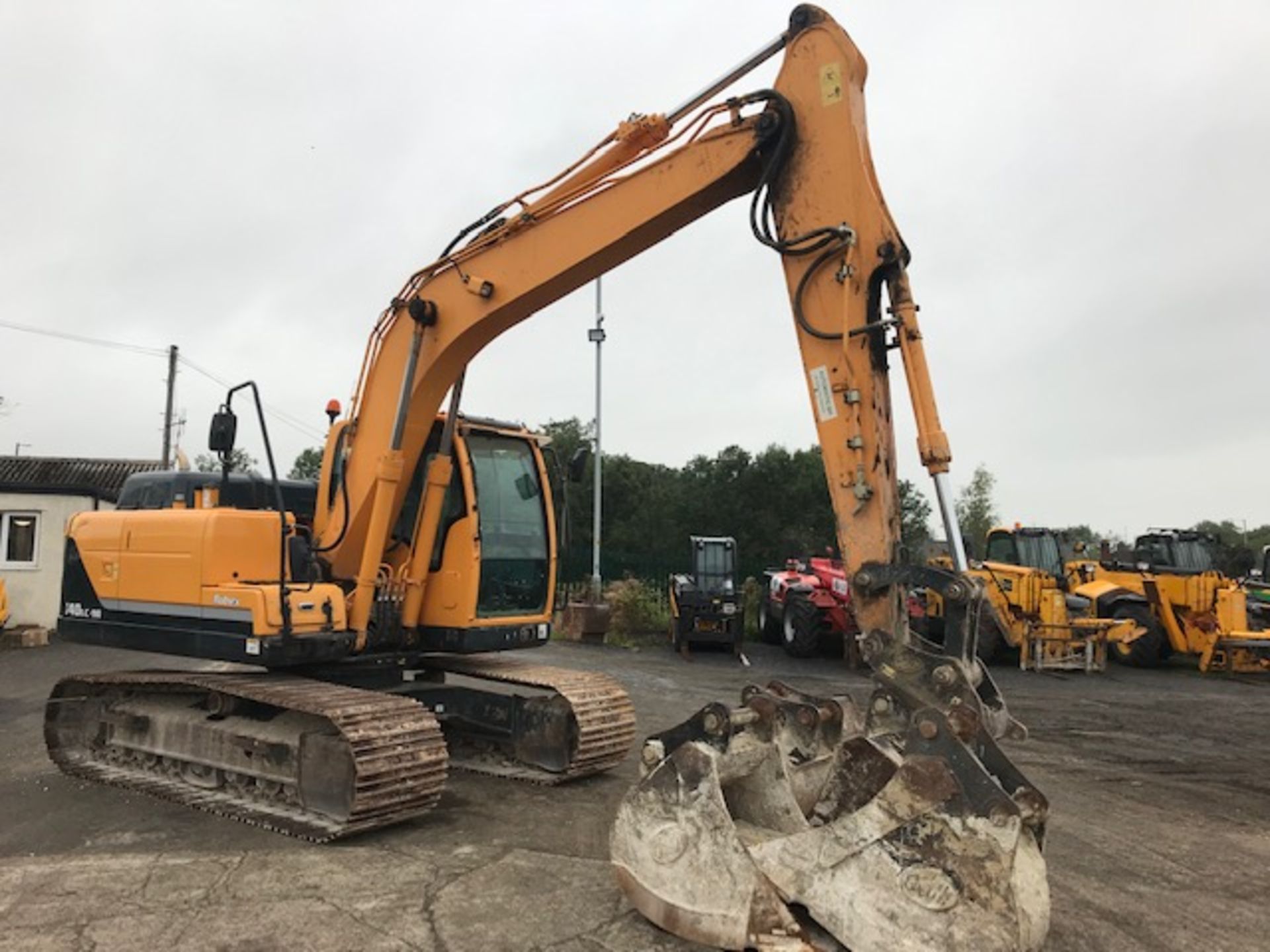 2016 Hyundai R140 LC -9A 14 tonne steel tracked excavator - Image 4 of 27