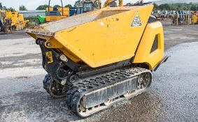 JCB HTD-5 diesel driven walk behind high tip rubber tracked dumper Year: 2016 S/N: 1593593 5111730